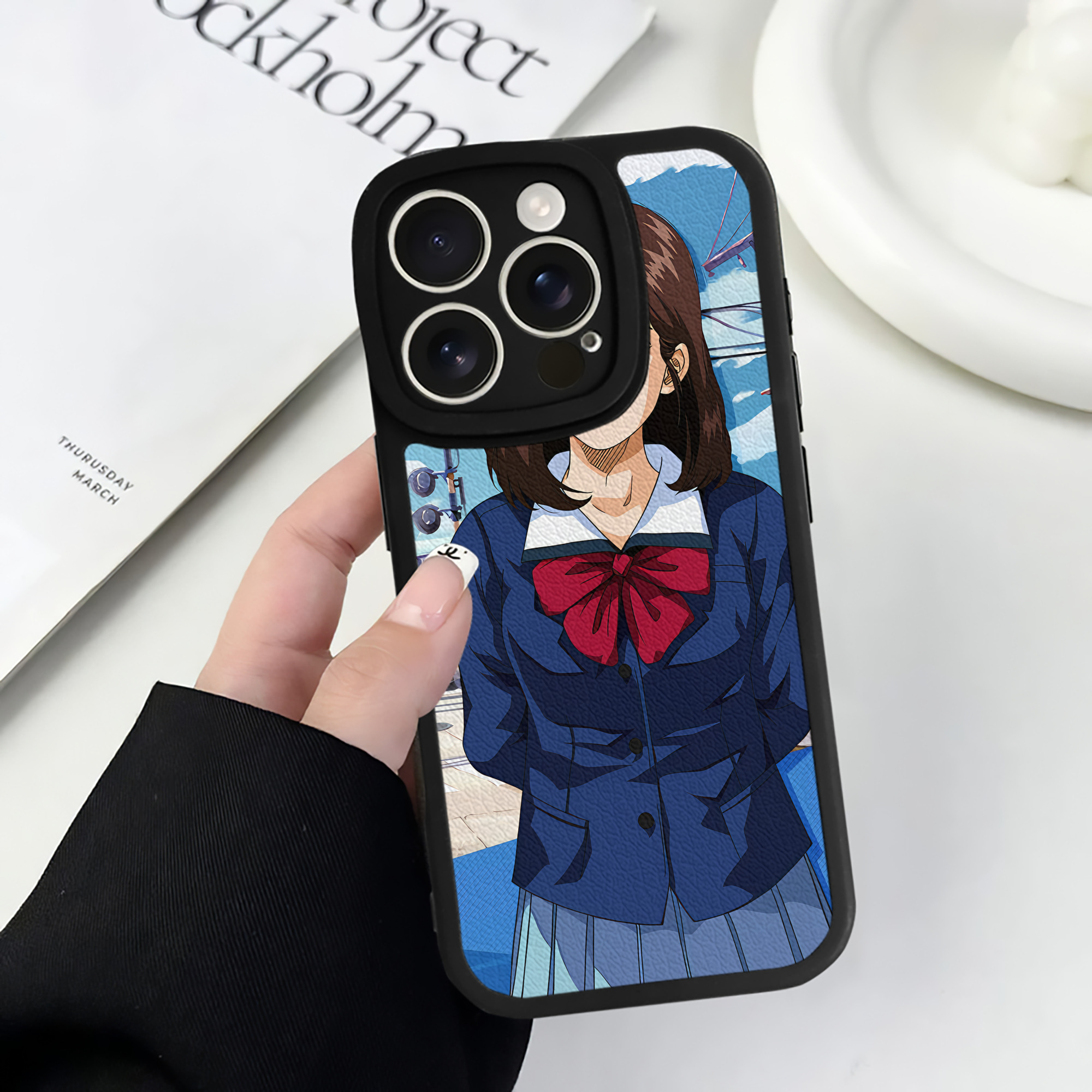 （画像用） SLAM DUNK／スラムダンク 【iPhone 16シリーズ対応】シリコンスマホケース（レザー調） 材質：シリコン